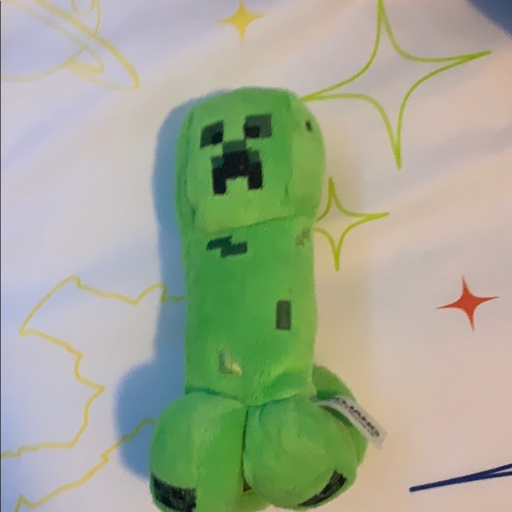 Minecraft creeper doll